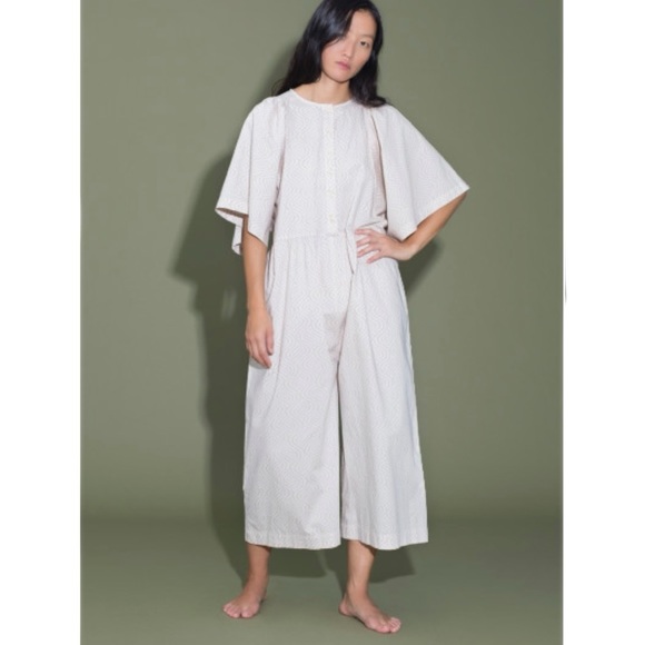 Ilana Kohn Pants - Ilana Kohn Cream Jumpsuit